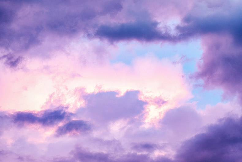 唯美云彩,唯美,云彩,云层,云,紫色天空,紫色云彩,cc0,免费图片,背景