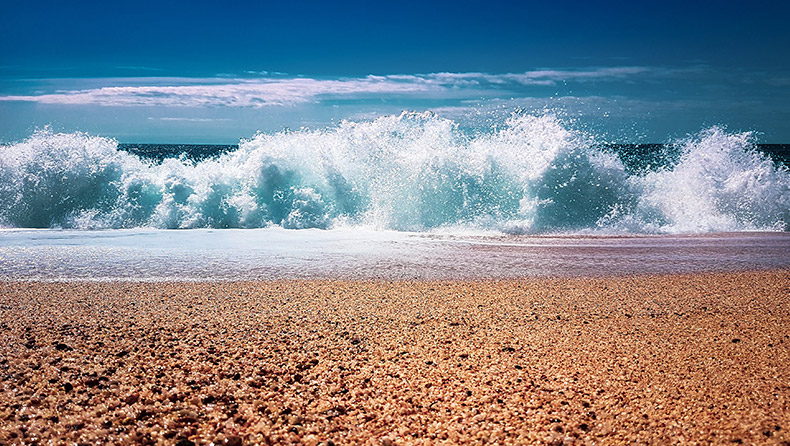 海浪,沙滩,海,浪,冲击,CC0,免费图片,