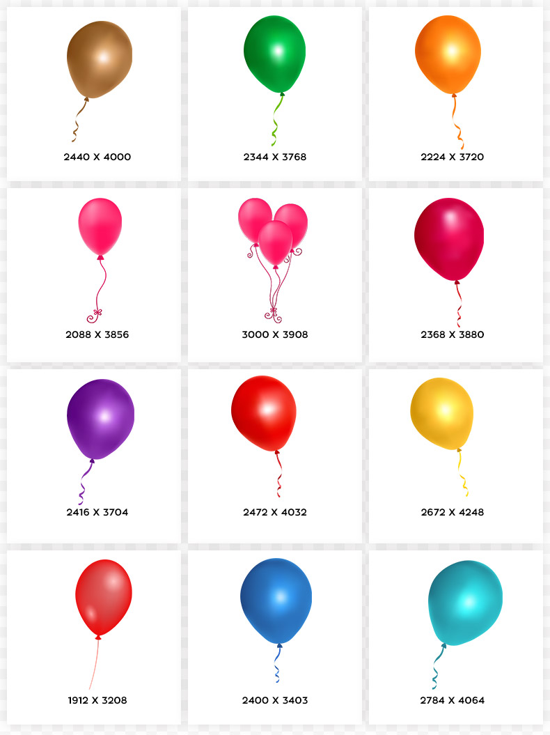 气球,氛围元素,氛围素材,氛围烘托,生日,生日快乐,61儿童节,六一儿童节,卡通,61,气球png,