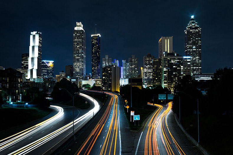 城市夜景,夜晚,夜景,夜,都市,现代都市,现代城市,城市夜景道路,背景图片,CC0,免费图片,
