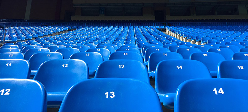 比赛场座椅,观众席,观众台,比赛,体育场,竞赛场,蓝色座椅,赛场座椅,观看比赛座椅,CC0,免费图片,