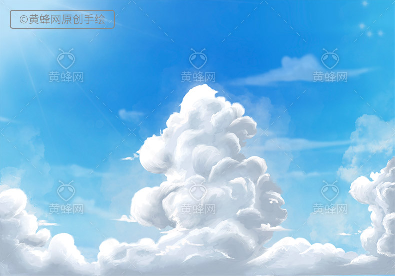 手绘天空,手绘天空背景,天空,手绘云,云彩,云,春天背景,手绘背景,蓝天白云,背景图片,