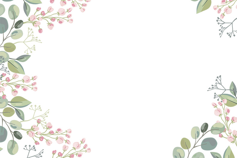 手绘水彩花背景图片素材 素材 黄蜂网woofeng Cn